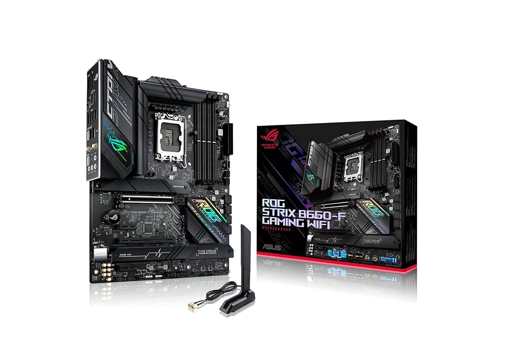 ROG STRIX B660-F GAMING WIFI マザーボード　ATX ROG STRIX B660-F GAMING WIFI | Płyty główne | ROG PL